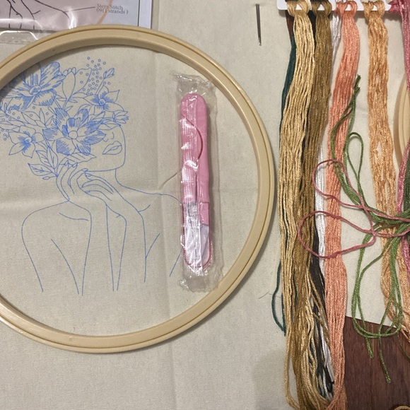 Harimau 3 in Beginner Embroidery Kit - Picture 5 of 5